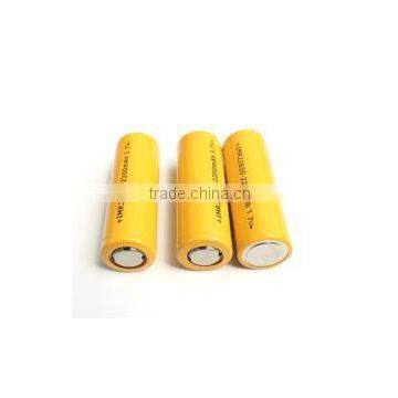 Wholesale IMR22650 2200mAh 3.7V with flat top battery