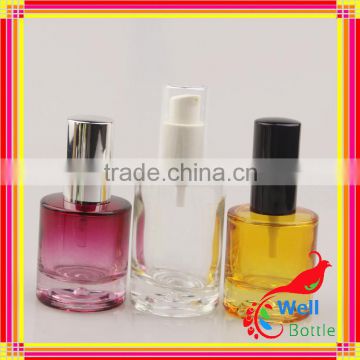 Good quality empty rectangular natural glass spray perfume bottleJ5-008R