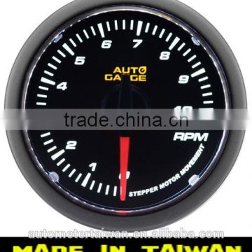52mm simple type smoke lens white LED Tachometer gauge