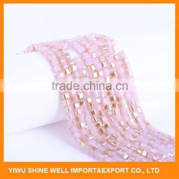 Top selling custom design crystal faceted glass beads with fast delivery