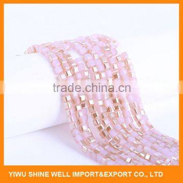 Top selling custom design crystal faceted glass beads with fast delivery