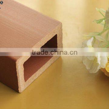 Linyi factory outlets coneca square timber wooden plastic decking