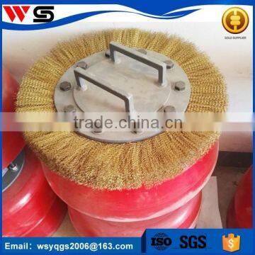 0.4mm wire bristle brush in stainless steel