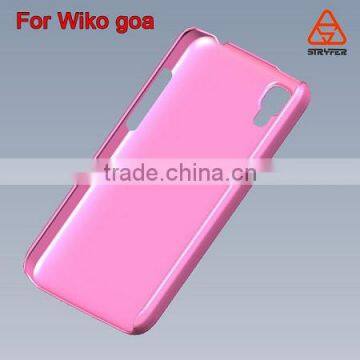 cheap price protective cover for Wiko Goa, for Wiko plastic hard back case