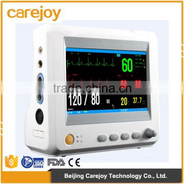 2016 cheap Price Multi-Parameter Icu Portable Ambulance hospital patient monitor With Lcd Touch Screen