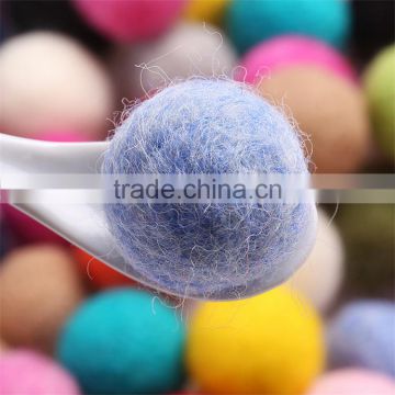 handmade DIY material classical round ball felted wool hair bobby pins ornament raw materials plush toy wholesale