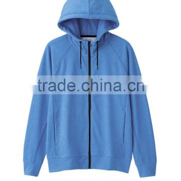 custom blank wholesale raglan hoodies zipper up with two pokets