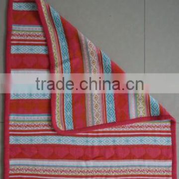 super soft bamboo /cotton Knitted baby wool throw blanket
