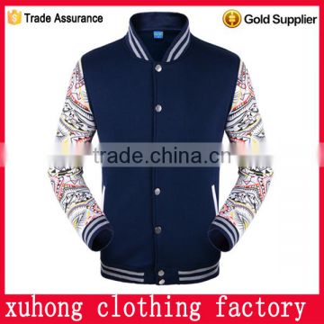 Hot selling best quality garment logo design jacket model man coat