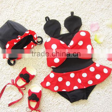 One piece child little swimsuit for swimwear baby kids girls