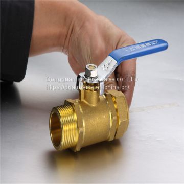 Inner / Outer Wire Aluminum-plastic Ball Valve Forged Steel Handle