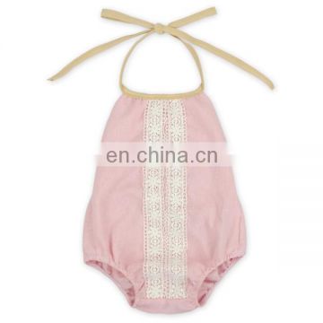Toddler Linen Lace Jumper New Cute Baby Photos Baby Clothes Summer Fashion