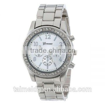 Promotion gift watches ladies silver