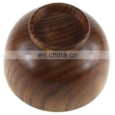 High Quality Eco-friendly Natural Wood Rice Bowls