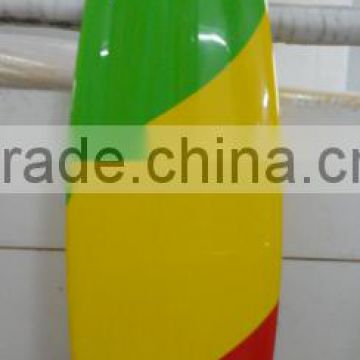 colorful surfboard Epoxy red&yellow&green Epoxy Boards