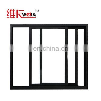 Double glazed residential sliding  pvc window and door sliding windows with cover