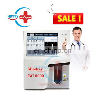 Good condition,90% new Used/second-hand  5 part Mindray BC 5000 hematology analyzer CBC Mindray BC5000 Blood Analyzer Machine