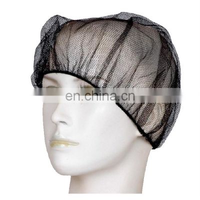 Soft Disposable Hair Net Various Color Nylon Mesh Cap Round Head Cover