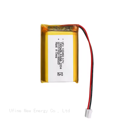 Lithium-Ion Cell Factory Supply UFX 103450 1800mAh 3.7V Small Rechargeable Lithium Polymer Battery For Led Light Battery