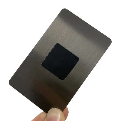 Custom Metal NFC Card for Business Name VIP Access Control Card Rainbow Metal Cards