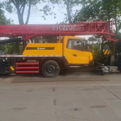 Used Truck Crane used STC250S Mobile Crane with Good Performance used track crane