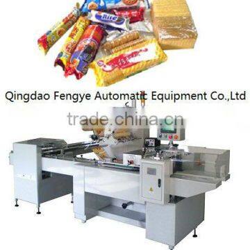 No Plastic Tray Biscuit Wrapping Machine/Flow Packaging Machine