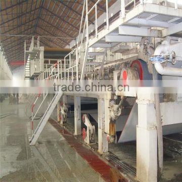 new machine paper recycling plant 2880mm 50T/D capacity coated paper machine for sale machinery products