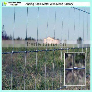 Hinge joint woven cow fence manufacturer