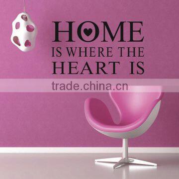 [Alforever]wall decals quote Home is where the heart is