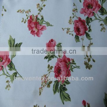 100% polyester woven print fabric fo mattess (YH-1)
