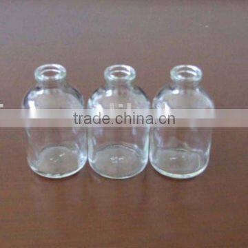 Molded glass vials for injection