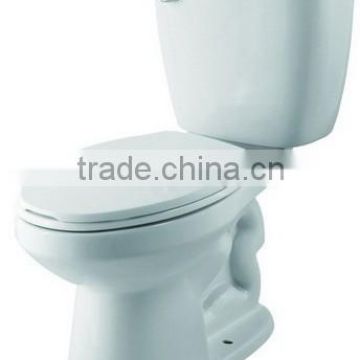 s-trap jet siphonic two piece toilet