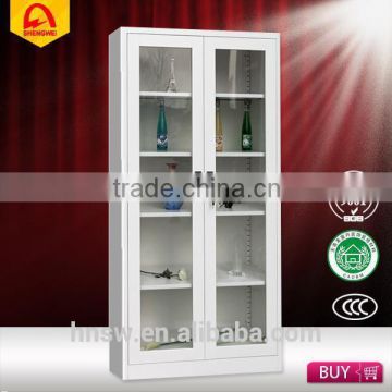 sliding door metal drawer parts cabinet with high quality
