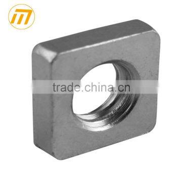 zinc plated carbon steel square nut