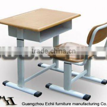 adjustable school furniture desk and chair