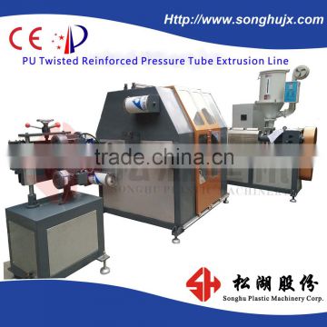 Guangdong Dongguan PU Twisted Reinforced Pressure Tube Extruder factory directly