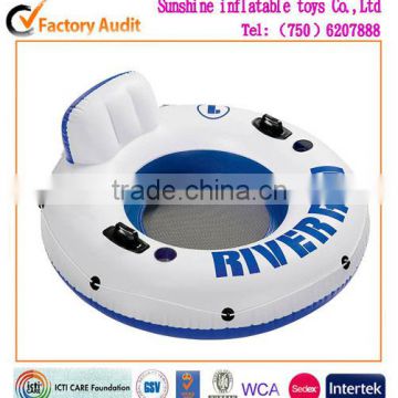 inflatable PVC air swim ring for water slide