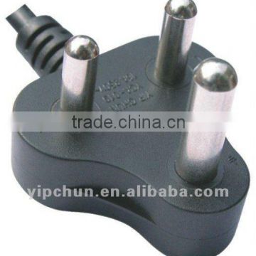 South African 16A/125V 3-pin Electrical plug