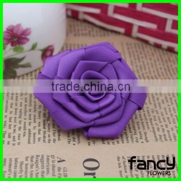 Artificial purple small flower ribbon rose