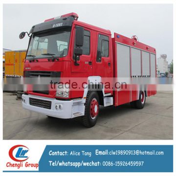 fire fighting truck price water & powder fire tank truck for sale