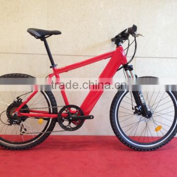 26 inch new product electric mountain bike with 350w brushless hub motor