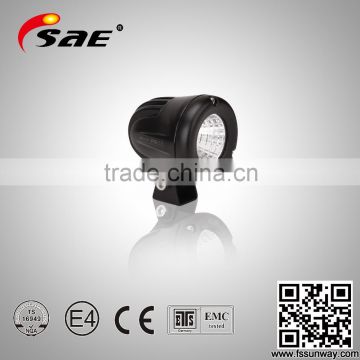 China Factory Good quality led work light for car, motorcycles, atv, utv,trucks,tractors 10w led headlight work light