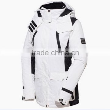 Man United White Heated Snowboard Jacket