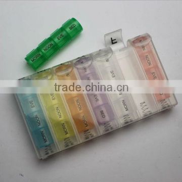 Colorful New Design Montly Pill Box Pill Case