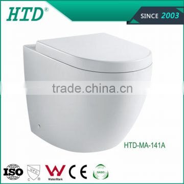 HTD-MA-141A Ceramic Washdown Wall Hung Water Closet