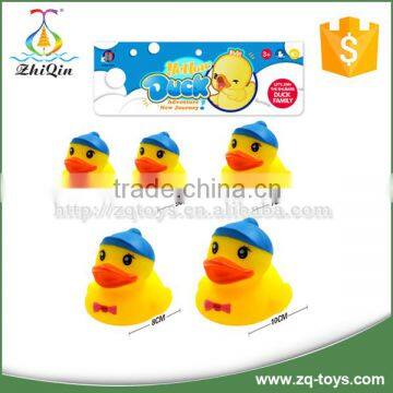 Funny family rubber duck toy with EN71, 7P