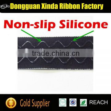Guangdong supplier wholesale silicone gripper elastic webbing band