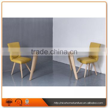 Top quality Wooden Dining Table With Tempered Glass Top Designs