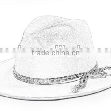 Classic quality character beach straw hat