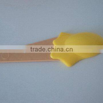 Newest promotional shenzhen colorful plastic salad spoon